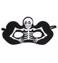 Csontváz mintájú szemmaszk