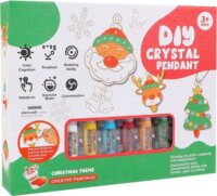 Csináld magad karácsonyi kristály-medál szett