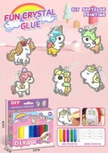 Kulcstartó és medál készítő szett, Unikornis