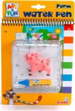 Art&Fun, Vizzel színező könyv figurával, Farm állatok