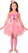 Flamingo jelmez fejpánttal, 128 cm