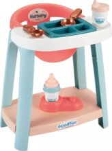 Écoiffier, Etetőszék játékbabák számára, 7 db-os szett