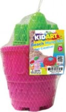 Kid Art, Tengerparti kinetikus homok szett 6 db formával, többféle