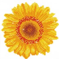 Diamond Dotz, Gyémántszemes kirakó, Virágzó napraforgó