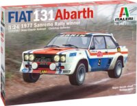 Italeri, Fiat 131 Abarth 1977 San Remo Rally Winner autó makett, 1:24 Italeri, Fiat 131 Abarth 1977 San Remo Rally Winner autó makett, 1:24