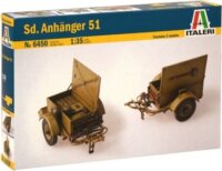 Italeri, Sd. Anhanger 51 Lőszerszállító pótkocsi makett, 1:35