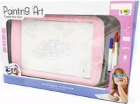 Különleges kreatív rajztábla, rózsaszín