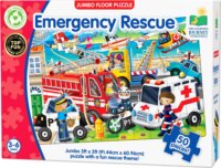 The Learning Journey, Jumbo puzzle, Mentő járművek, 50 darabos