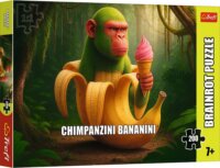 Trefl, Brainrot Chimpanzini Bananini puzzle, 200 darabos
