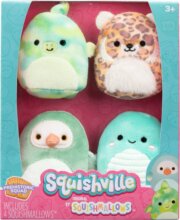 Squishville mini plüssök, Prehistoric Squad, 4 darabos szett