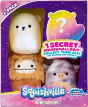 Squishville mini plüssök, Mount Squishmore Squad, 4 darabos szett