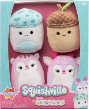 Squishville mini plüssök, Fall Friends Squad, 4 darabos szett