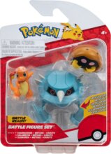 Pokémon 3 db-os figura csomag, Kabuto, Charmander, Metang