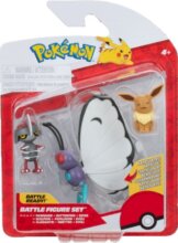 Pokémon 3 db-os figura csomag, Eevee, Pawniard, Butterfree