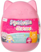 Squishville meglepetés, Fashion mini plüss, 5 cm