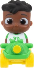 Cocomelon figura készlet, JJ és barátai járműben, Cody