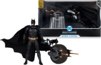 DC McFarlane, DC Multiverse jármű és játékfigura, Batpod és Batman, 20 cm