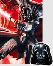 Star Wars, Csillagok háborúja, Darth Vader 3D puzzle fém dobozban, 300 darabos