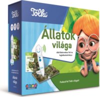 Tolki, Állatok világa interaktív foglalkoztató könyv, készletben