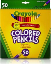 Crayola, 50 db színes ceruza