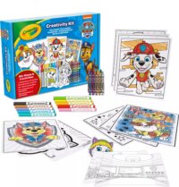 Crayola, 5 az 1-ben kreatív szett, Mancs őrjárat