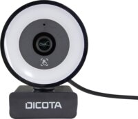 Dicota Webcam Ringlight (5 MP, mikrofon)