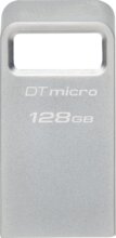 Kingston DataTraveler Micro 128GB (USB3.2, Type-A, ezüst)