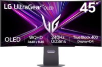 LG UltraGear 45GX900A-B 45" WQHD ívelt OLED gaming monitor