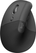 Logitech Lift Left Vertical (ergonomikus, vertikális, grafitszürke)