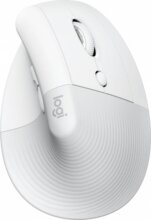 Logitech Lift Vertical (ergonomikus, vertikális, törtfehér)