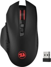 Redragon Gainer M656 (vezeték nélküli, gamer, fekete/piros)