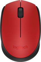 Logitech M171 (vezeték nélküli, piros)