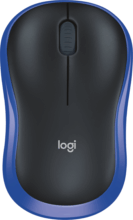 Logitech M185 (vezeték nélküli, kék)