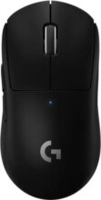 Logitech Pro X Superlight (gamer, vezeték nélküli, fekete, könnyített)