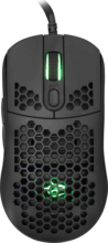 White Shark Galahad (6400 dpi, gamer, fekete)
