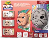 Crayola POPs, 3D megakészlet, Kisállatok