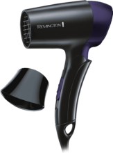 Remington On the Go D2400 úti hajszárító, 1400W, fekete-kék
