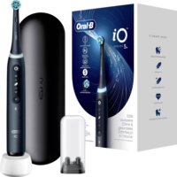 Oral-B iO Series 5N Matt Black elektromos fogkefe, Fekete