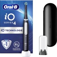 Oral-B iO Series 4 Matt Black elektromos fogkefe, Fekete