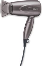 Beurer HC 17 összecsukható utazó hajszárító, 1600W, fekete-bronz