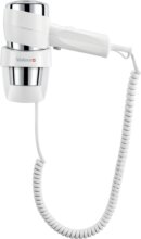 Valera Action Super Plus 1600 542.06/038A falra szerelhető hajszárító, 1600W, fehér-króm