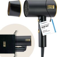 Lebenlang LBH3088G úti hajszárító, 2100W, fekete-arany