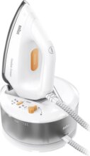 Braun CareStyle Compact IS 2132 gőzállomás, 2400W, fehér-narancs