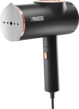 Princess 332890 Dual kézi ruhagőzölő, 1300W, fekete-ezüst