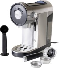 Unold Picopresso 28636 espresso kávéfőző, Nemesacél-Fekete