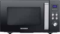 Severin MW 7763 mikrohullámú sütő, 900W, Fekete-Nemesacél