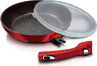 Berlinger Haus BH/1945 Burgundy Metallic Line serpenyő levehető nyéllel, 24cm