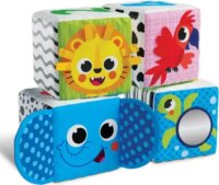 Kids Hits, Puha foglalkoztató kocka babáknak, Állatkert