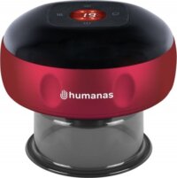 Humanas BB01 köpölyöző készülék, piros