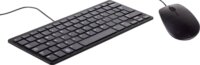 Raspberry Pi Desktop Kit billentyűzet + egér szett (német, USB, fekete)